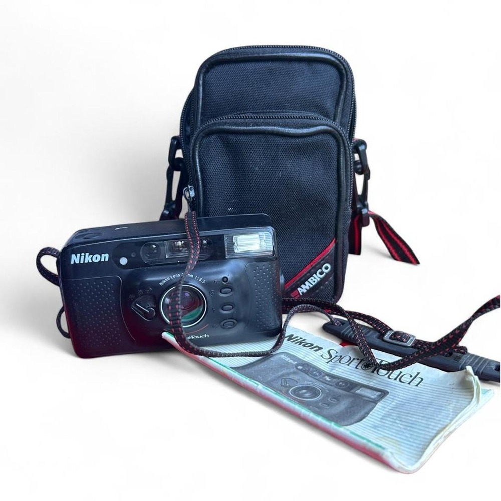Film Camera Vintage 90s Nikon Sport Touch 35mm Analog Era Nostalgia Waterproof